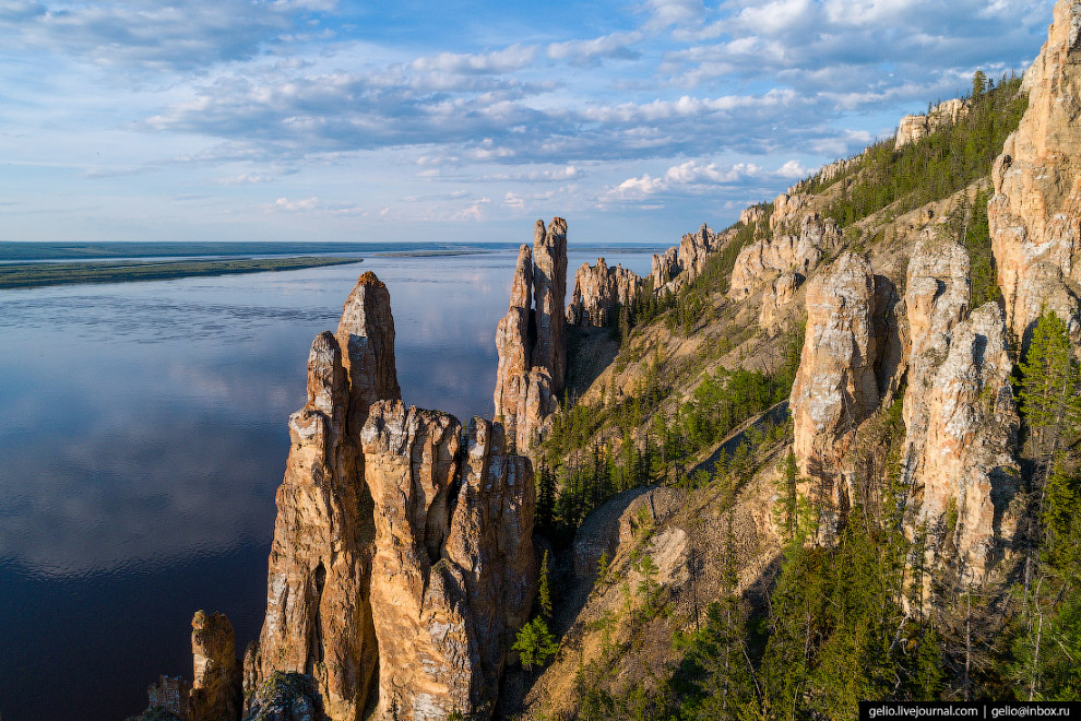 Путешествие по каменному лесу Якутии