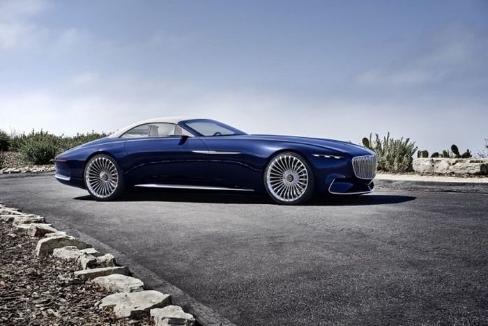 Daimler представил концептуальный кабриолет Vision Mercedes-Maybach 6 Daimler представил концептуальный кабриолет Vision Mercedes-Maybach 6