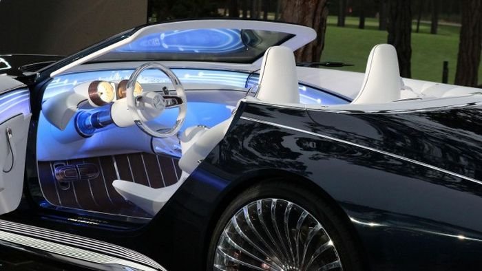 Daimler представил концептуальный кабриолет Vision Mercedes-Maybach 6 Daimler представил концептуальный кабриолет Vision Mercedes-Maybach 6