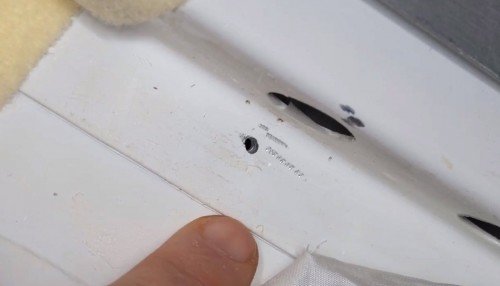 Вроде как фото той самой дырки... удаленное потом с сайта NASA