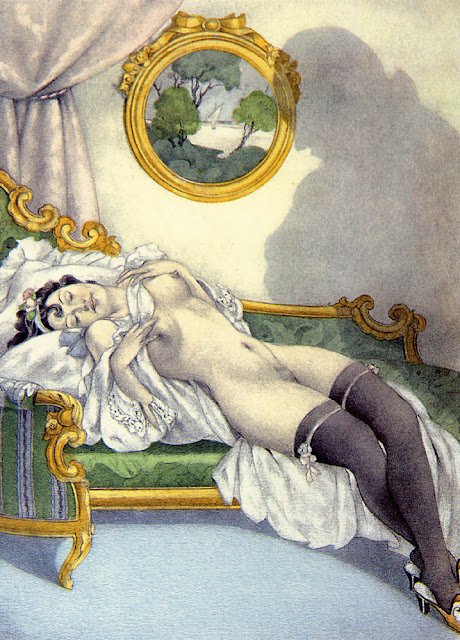 Эротика кисти мастера неэротических иллюстраций 18+