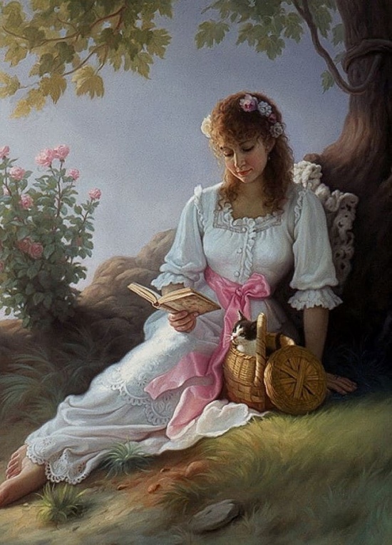 Художник Mark Arian. Современная американская мадонна