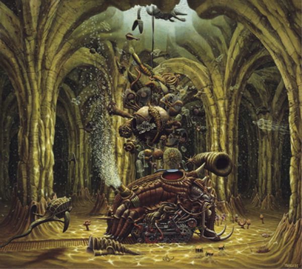 Картины Jacek Yerka Картины Jacek Yerka