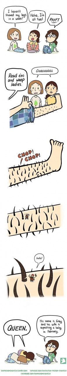 Funny Shaving Comic