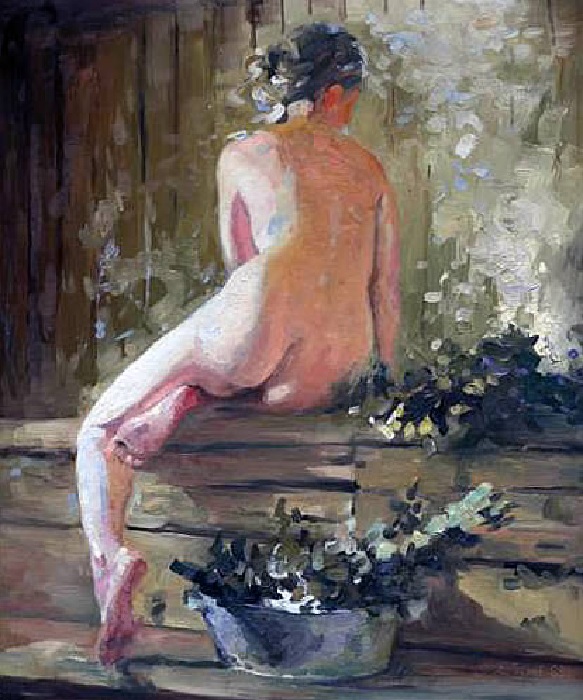 «В бане». Автор: Денис Чернов. «В бане». Автор: Денис Чернов.