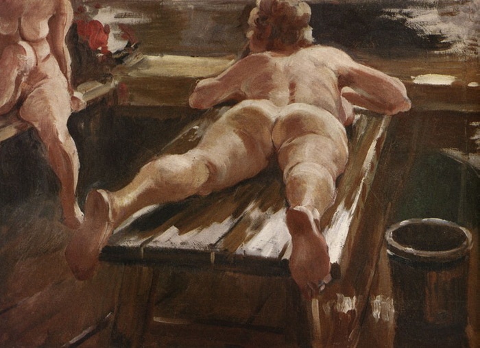 «Русская баня». Автор: А.Герасимов. «Русская баня». Автор: А.Герасимов.