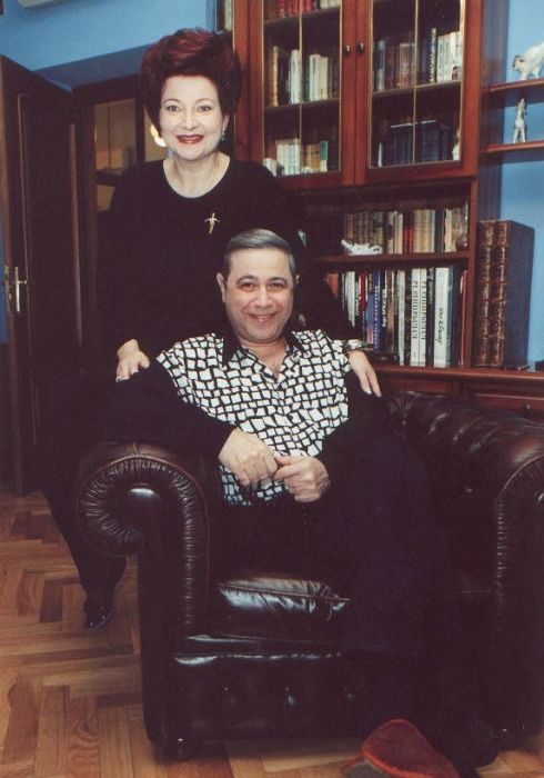 Евгений Петросян и Елена Степаненко, 1997 год. 