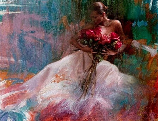 Художник Mark Arian. Современная американская мадонна