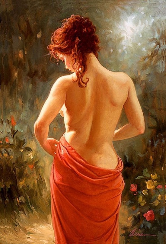 Художник Mark Arian. Современная американская мадонна