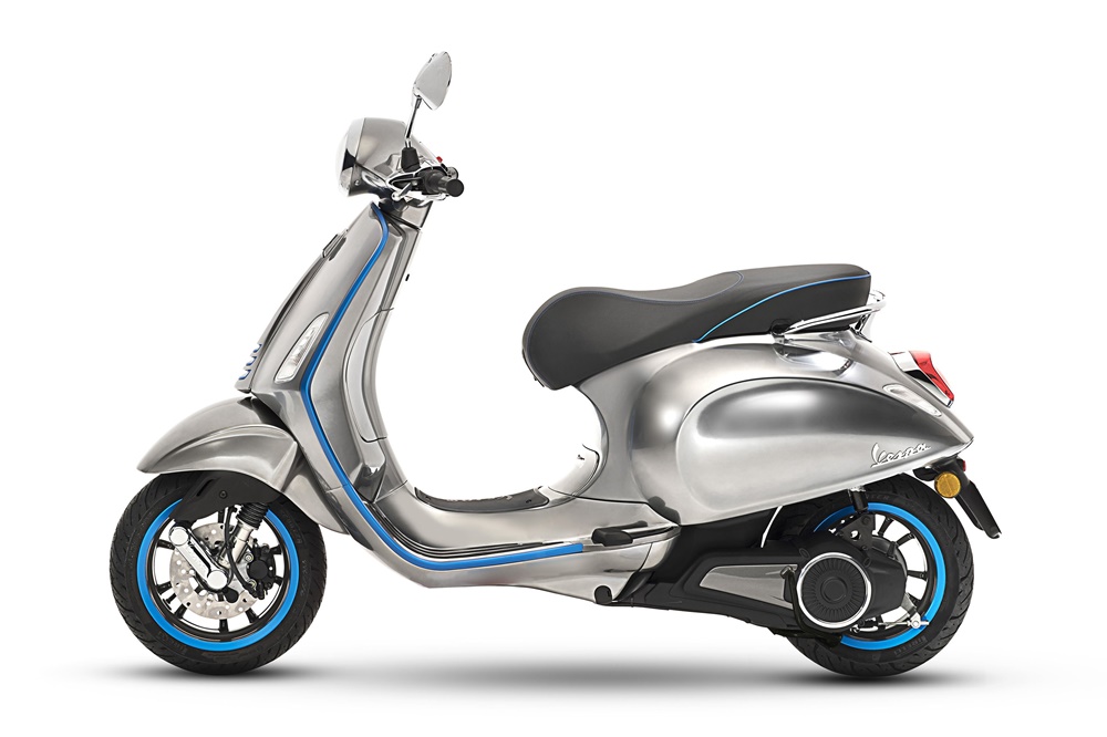EICMA 2017: Электрический скутер Vespa Elettrica 2018