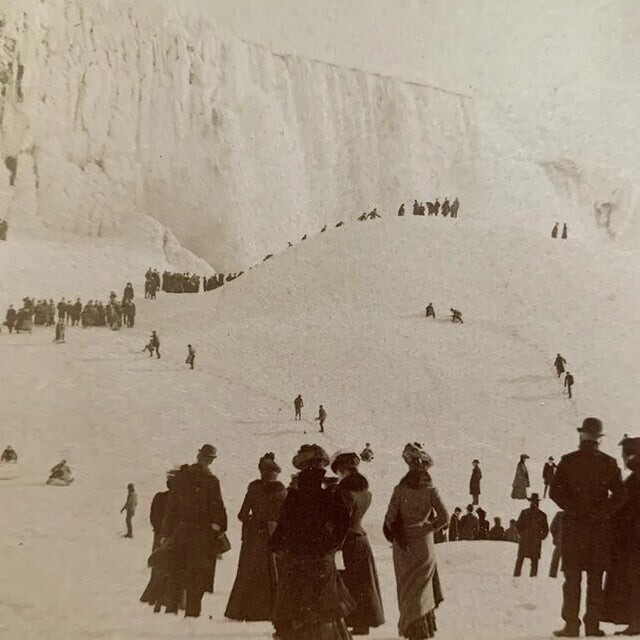 Замерзший Ниагарский водопад, 1902 год История: крайне наглядно и убедительно
(16 фото)