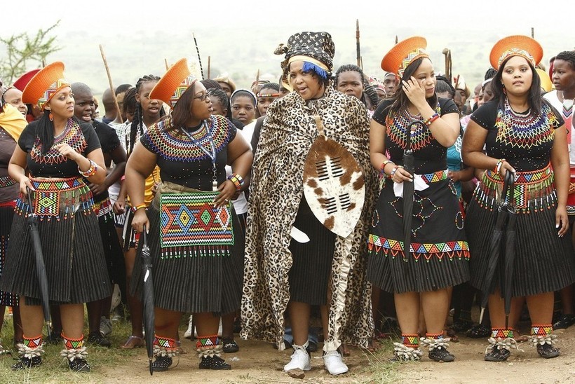 Как проходила пятая свадьба президента Южной Африки