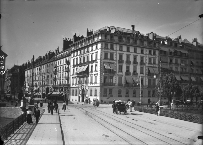 Гостиница «Россия» в Женеве,фото 1905г. Гостиница «Россия» в Женеве,фото 1905г.