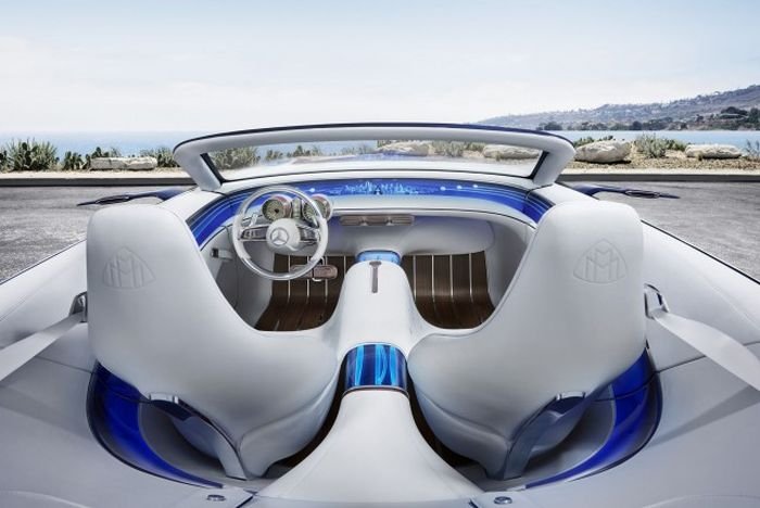 Daimler представил концептуальный кабриолет Vision Mercedes-Maybach 6 Daimler представил концептуальный кабриолет Vision Mercedes-Maybach 6
