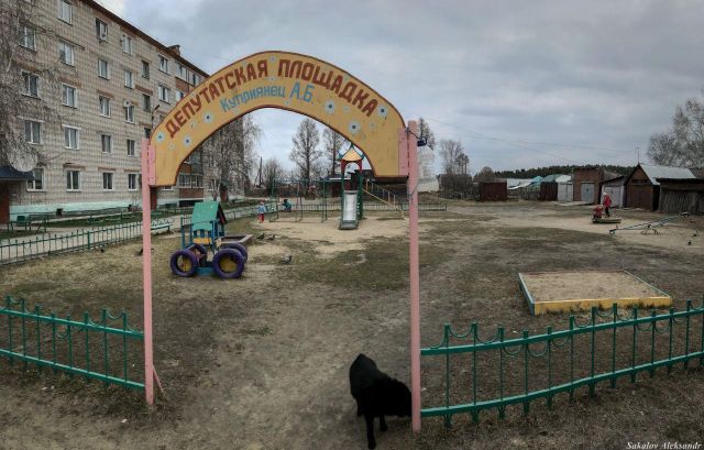 В Томской области появилась депутатская детская площадка