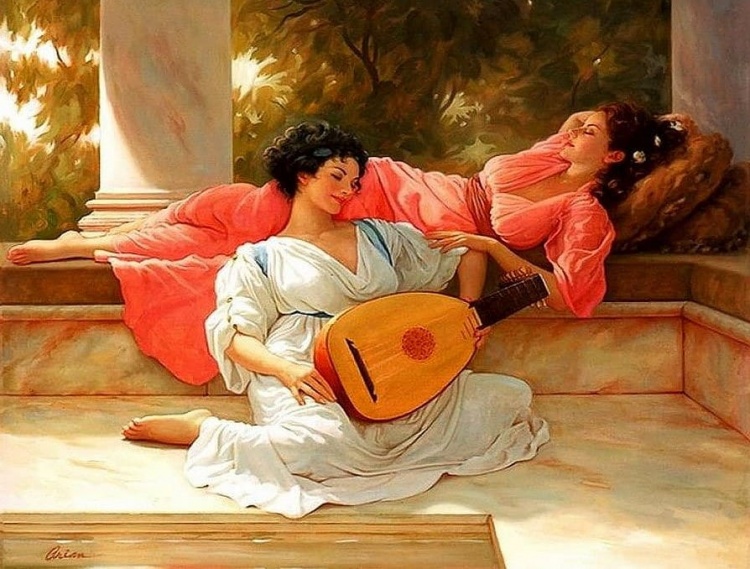 Художник Mark Arian. Современная американская мадонна