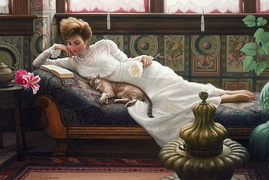 Художник Mark Arian. Современная американская мадонна