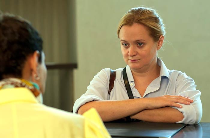 Анна Михалкова в фильме «Любовь с акцентом», 2012 год Анна Михалкова в фильме «Любовь с акцентом», 2012 год