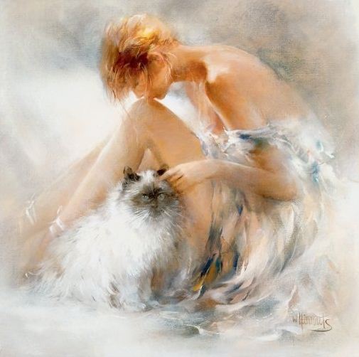 Willem Haenraets. Воздушная живопись. Desire