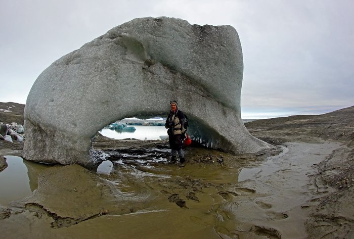 В Арктике исчезло озеро Усачева Озеро Усачева, арктика, Ледники, экспедиция, исчезновение, длиннопост