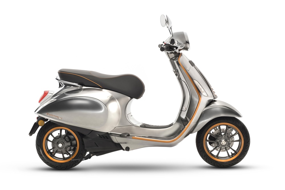 EICMA 2017: Электрический скутер Vespa Elettrica 2018