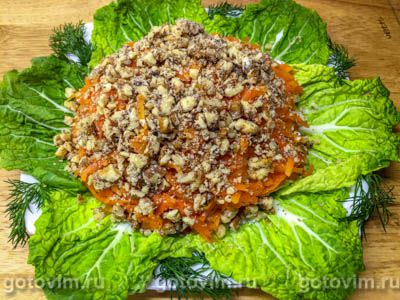 Фотографии рецепта Слоеный салат с курицей, вареной свеклой и гранатом, 05 Салаты из свеклы