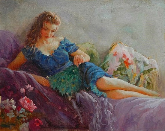 Художник Mark Arian. Современная американская мадонна