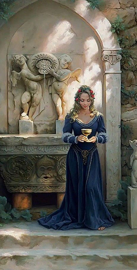 Художник Mark Arian. Современная американская мадонна