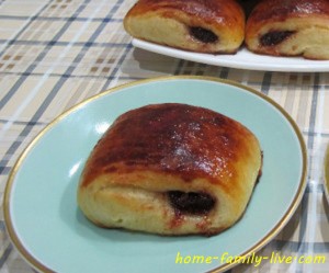 Булочки с повидлом