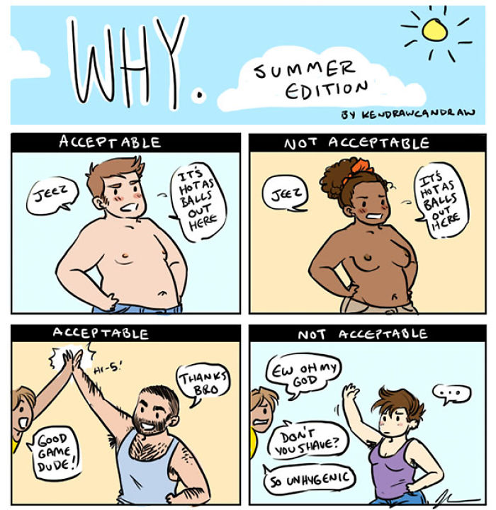 Funny Shaving Comic