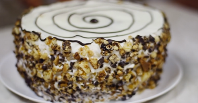 Вкусный торт «Трухлявый пень» — Шикарный десерт!