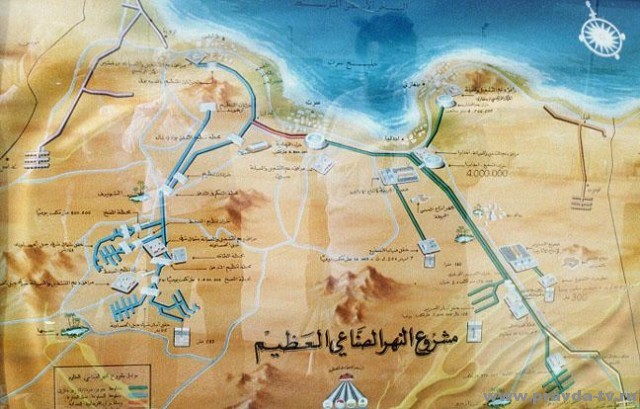 Каддафи убили из-за воды, а не нефти Каддафи убили из-за воды, а не нефти
