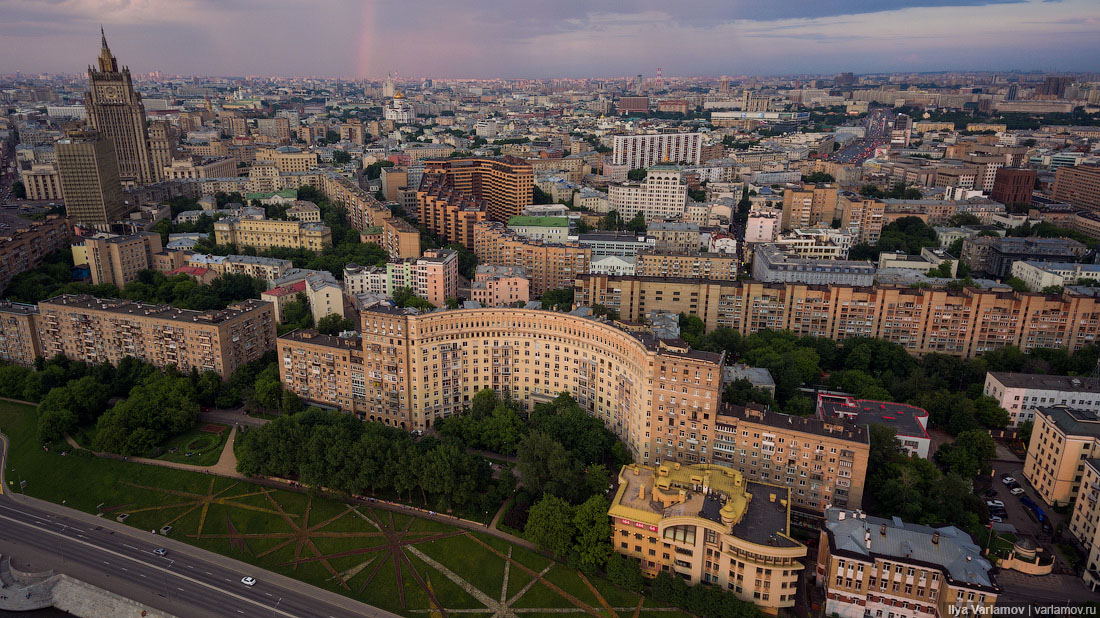 Полет Над Москвой Фото