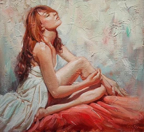 Художник Mark Arian. Современная американская мадонна