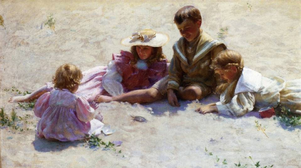 Чарльз Кортни Каран (Charles Courtney Curran),1861-1942.Америка.