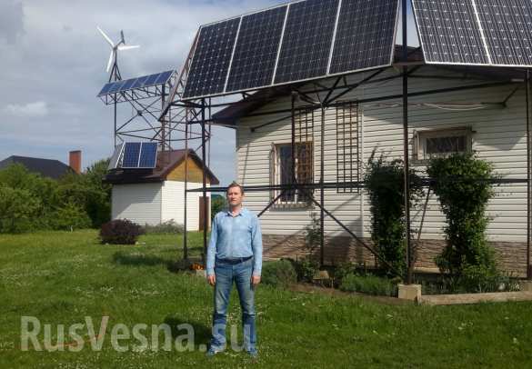 Не лыком шиты, или как изобретатель домашней электростанции 5 лет живёт в полной автономии (ФОТО) | Русская весна