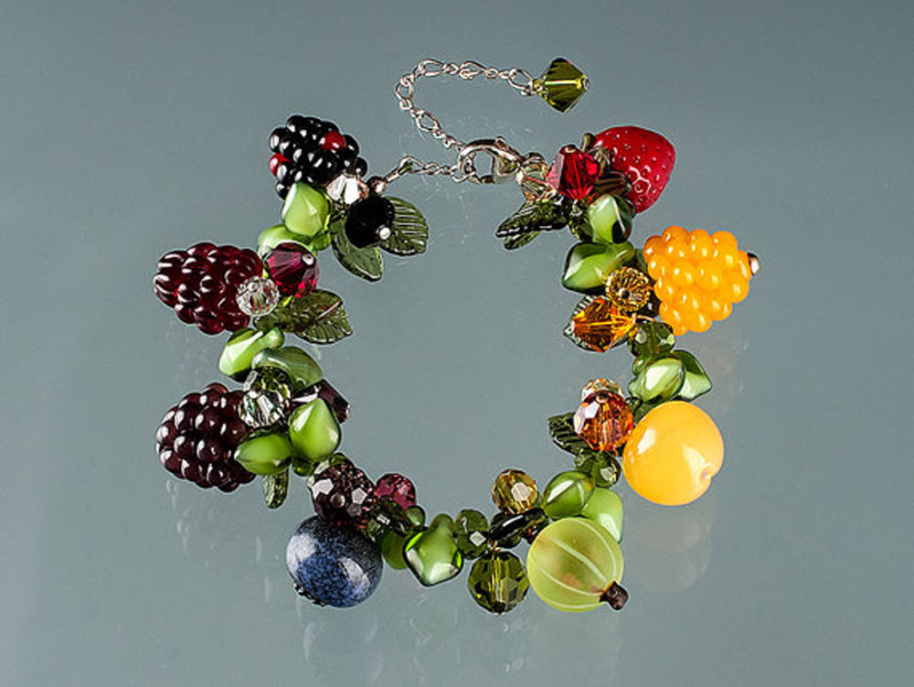 Солнечные украшения в стиле lampwork от Elizabeth Johnson Солнечные украшения в стиле lampwork от Elizabeth Johnson