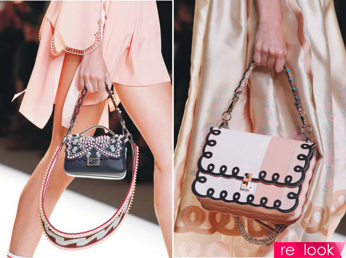 Модные сумки Fendi в сезоне весна-лето 2017