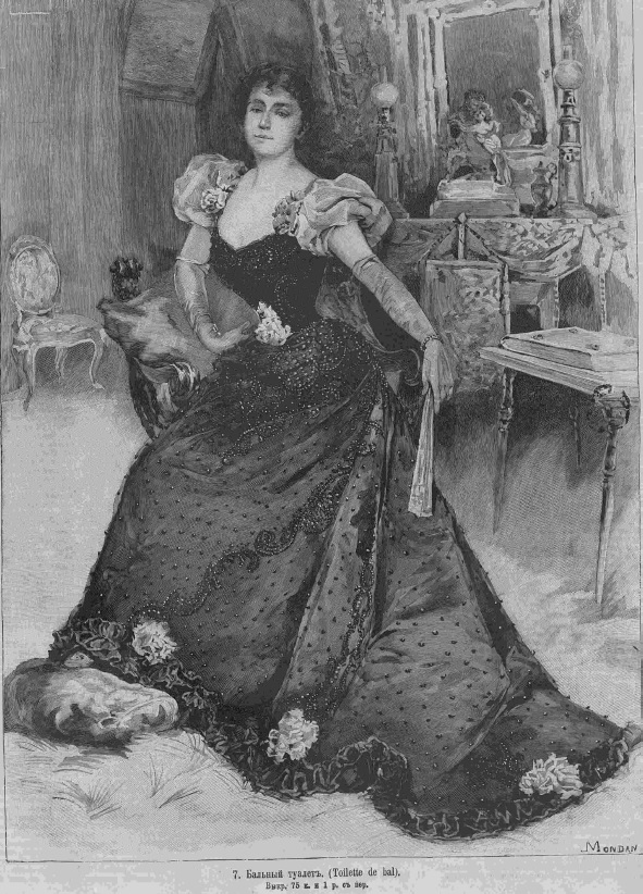 Последний крик моды. Наряды из Парижа. 1884 г. Часть 2