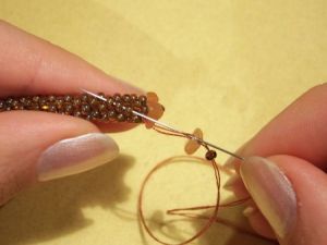 лариат из бисера мастер класс5