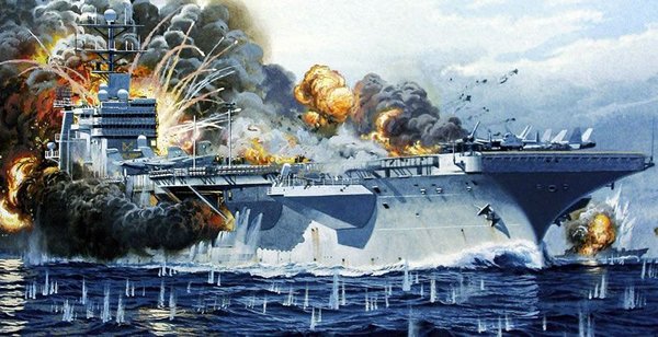 Как русские самолеты условно уничтожили авианосец США «Китти-Хок» и предыстория Как русские самолеты условно уничтожили авианосец США «Китти-Хок» и предыстория