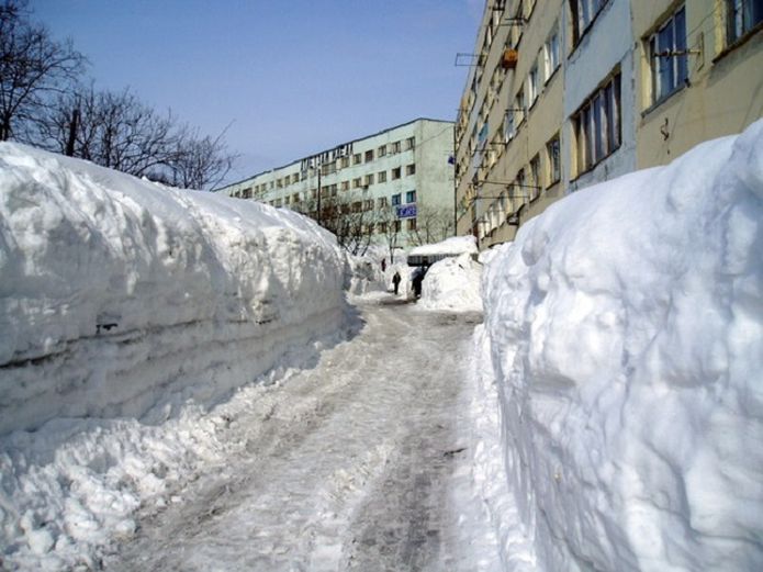 Зима на Камчатке снег, зима, снегопад, камчатка