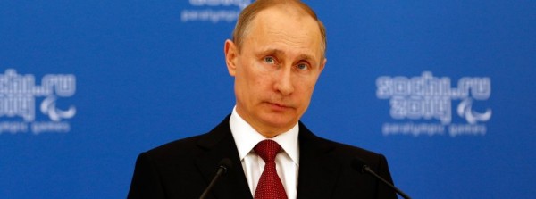 Russian President Vladimir Putin Meets With President Of The IPC Sir Philip Craven