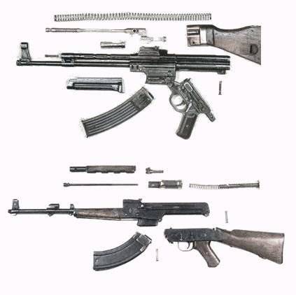 Правда о создании автомата Калашникова и немецкой штурмовой винтовки Stg-44 Правда о создании автомата Калашникова и немецкой штурмовой винтовки Stg-44