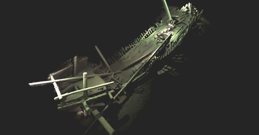 В Черном море обнаружен неповрежденный древнегреческий корабль возрастом 2400 лет! В Черном море обнаружен неповрежденный древнегреческий корабль возрастом 2400 лет!