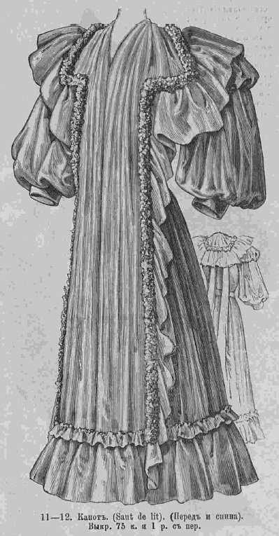 Последний крик моды. Наряды из Парижа. 1885 г. Часть 2-3