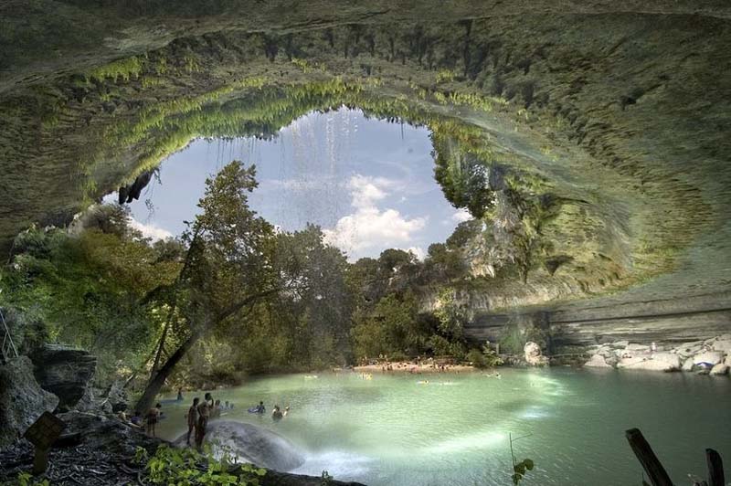 Hamilton Pool Preserve in Texas 10 Заповедник Гамильтон