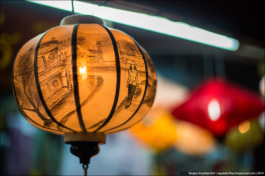 Китайские фонарики в Хой Ан