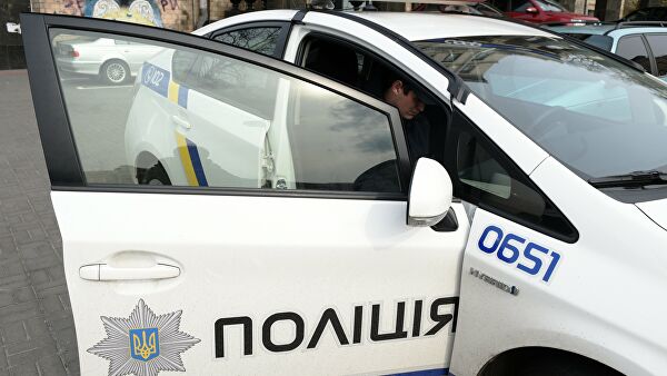 Автомобиль полиции в Киеве Автомобиль полиции в Киеве