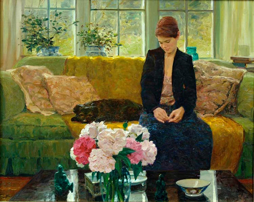 Есть что-то прекрасное в лете... Американский художник David Hettinger